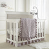 Heritage Lilac Velvet Baby Quilt