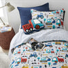 Mod Trucks Quilt Set