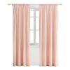 Imani Pink Herringbone Drape Panel
