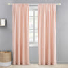 Imani Pink Herringbone Drape Panel