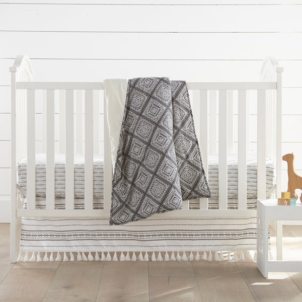 Nest & Nod Riley 3-piece Nursery Crib Bedding Set
