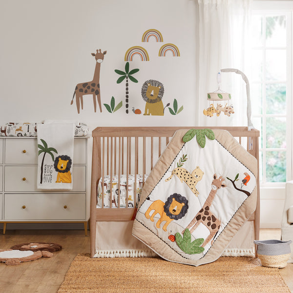 Zuma 4 Piece Crib Bedding Set