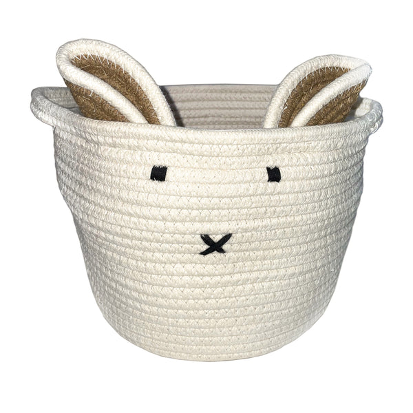 White Bunny Rope Storage