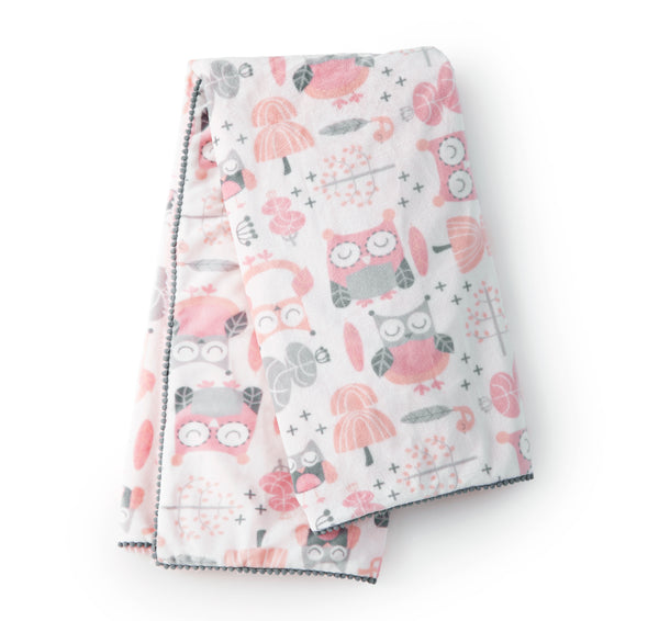 Night Owl Blanket - Pink