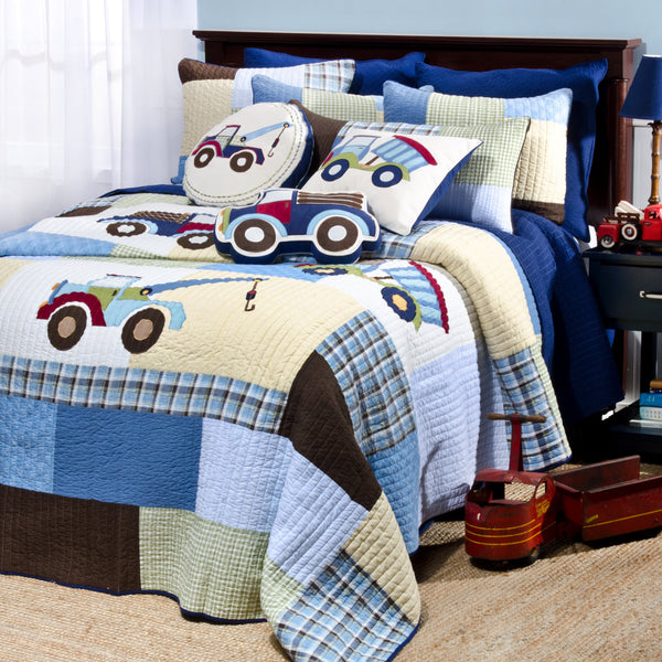 Trucks Quilt Set