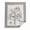 Night Owl 5PC Bedding Set - Grey