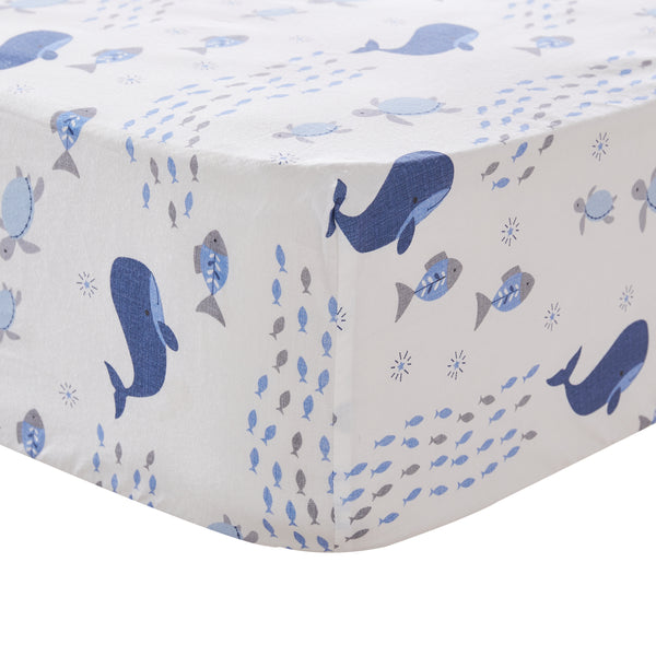 Boho Bay Underwater Fitted Sheet