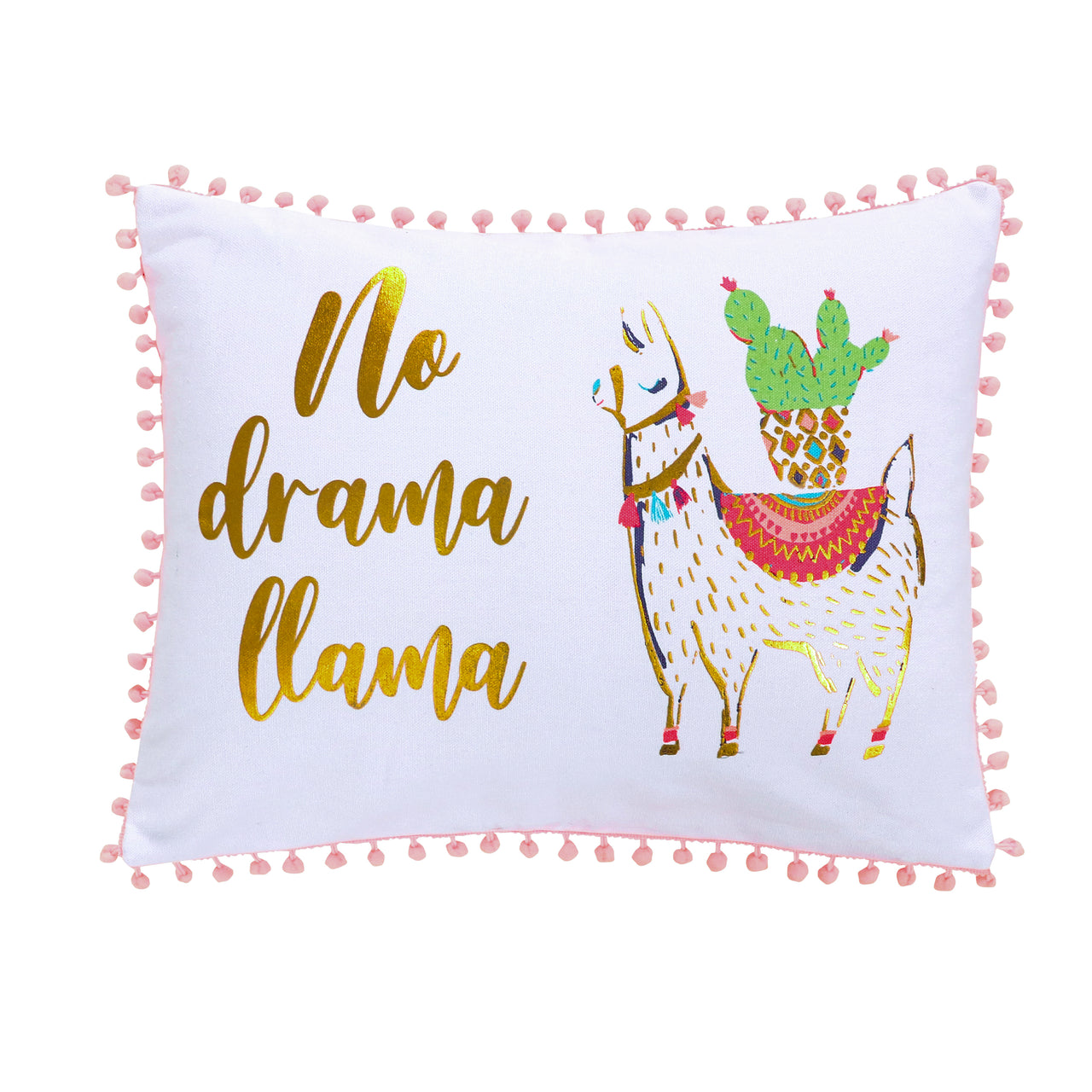 Lima Llama No Drama Llama Pillow