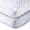 Elise Fitted Crib Sheet - set of 2