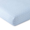 Trail Mix Blue Fitted Sheet Arrow