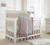 Heritage Lilac Crib Dust Ruffle