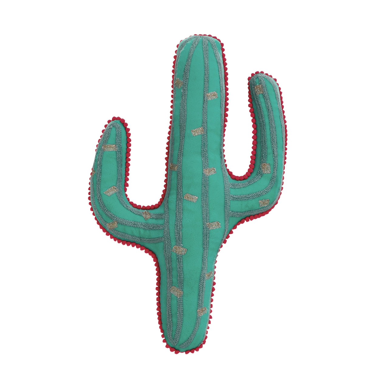 Lima Llama Shaped Cactus Pillow
