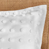 White Pom Pom Comforter Set