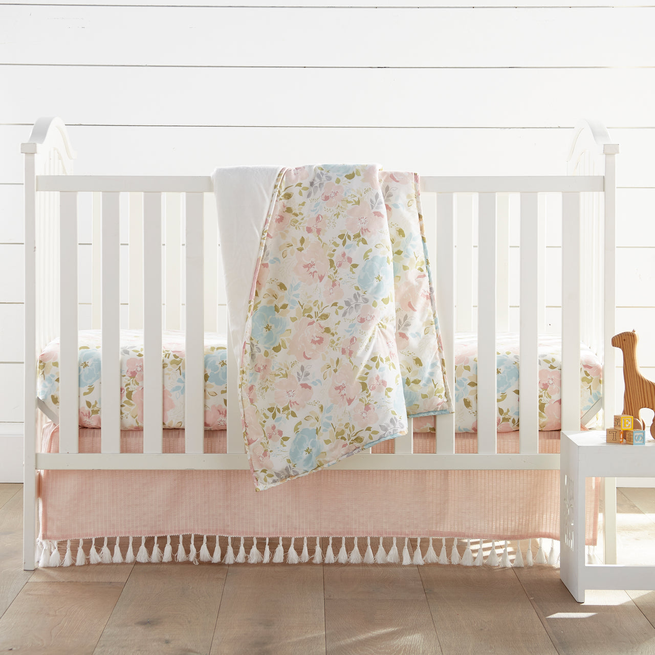 Nest & Nod Amelia 3-piece Nursery Crib Bedding Set